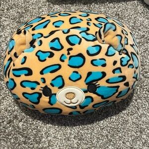 Leopard Print Plush Pillow